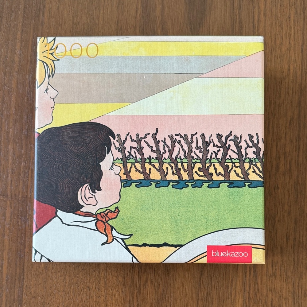 Blue Kazoo Puzzle 1000 PC with Vintage Art RYWIELEN. Sealed NWT 🧩